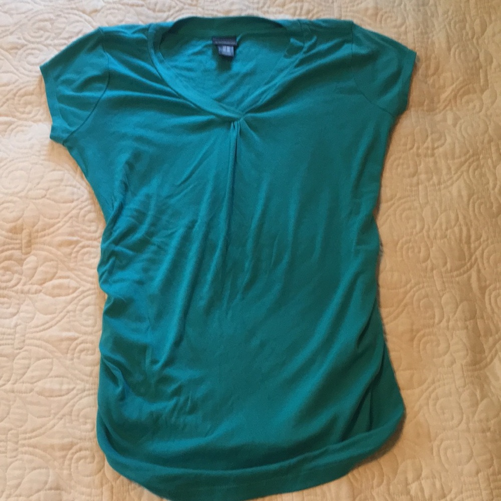 Maternity Summer Short Sleeve Top, Size M